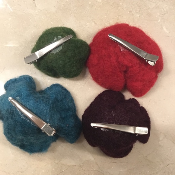 Handmade Felted Pins - Picture 6 of 6